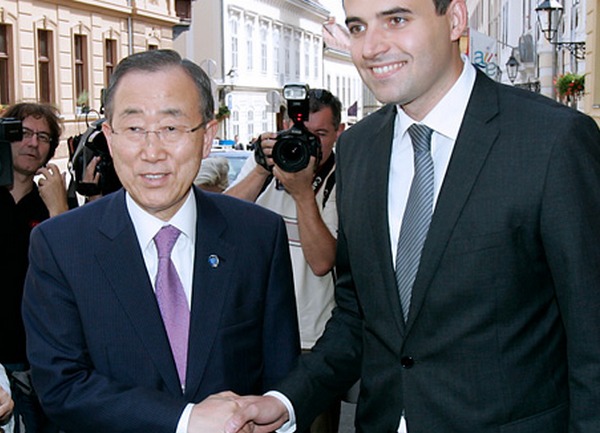 Ban Ki-moon u Zagrebu