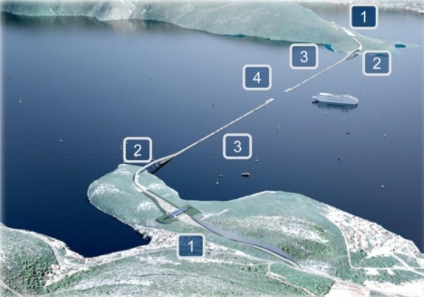 pontonski most prema Pelje&scaron;cu