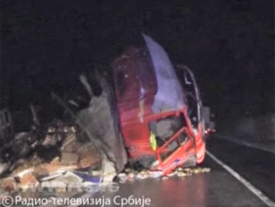 saobracajna nesreca cacak autobus i kamion