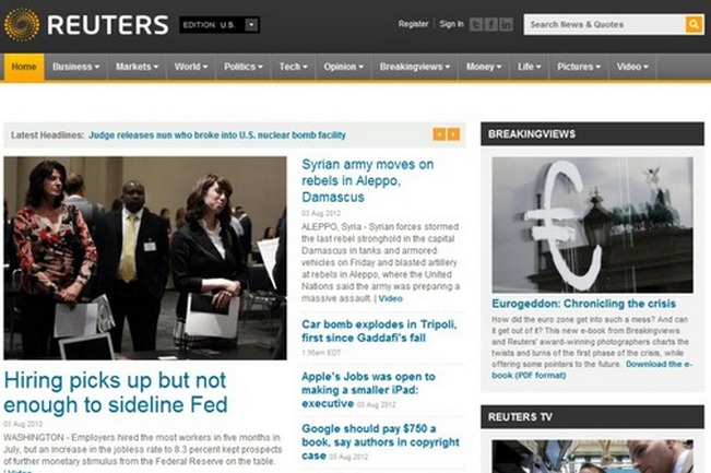 reuters portal