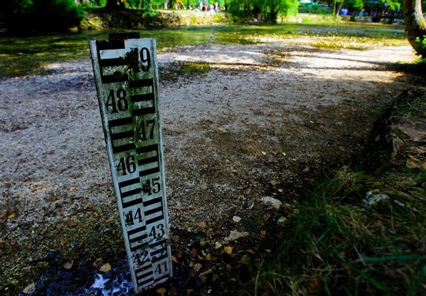 Vrelo Bosne presu&scaron;ilo