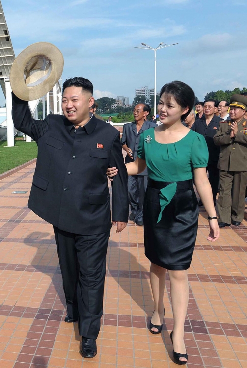 Kim Jong-un i Ri Sol-ju