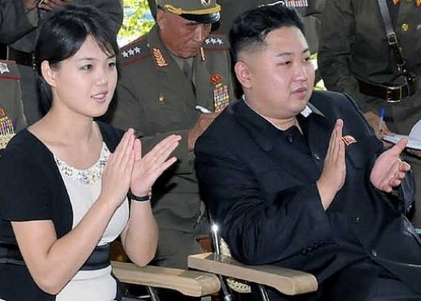 Kim Jong-un i Ri Sol-ju