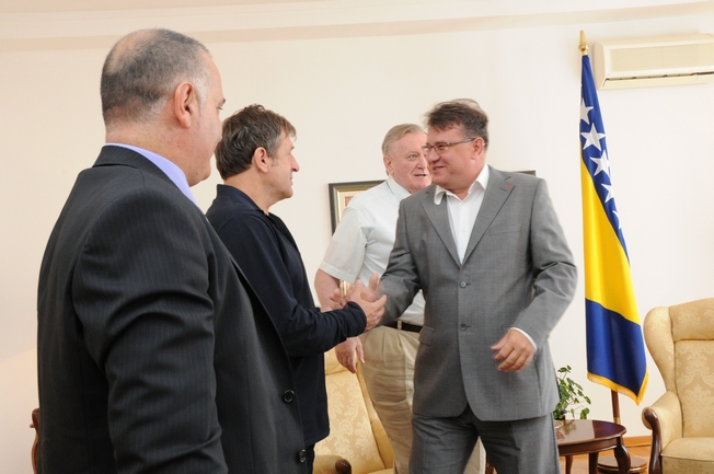 Nikšić primio delegaciju NSBiH Nikšić primio delegaciju NSBiH