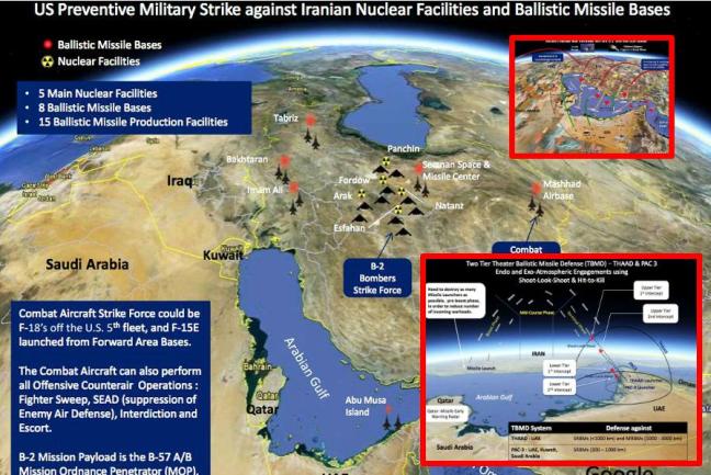 detaljan plan američkog napada na Iran