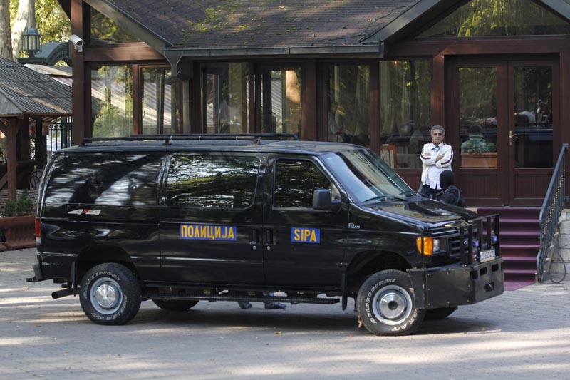 SIPA pretresa hotel Casa Grande, foto: DEPO Portal