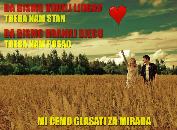 Plakat Mirada Hadžiahmetovića Plakat Mirada Hadžiahmetovića