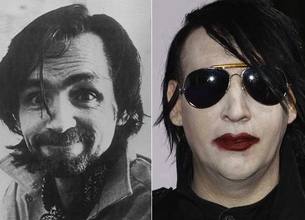 Charles Manson Marilyn Manson Charles Manson Marilyn Manson