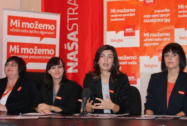 Kandidatkinje za načelnice iz reda Na&scaron;e stranke