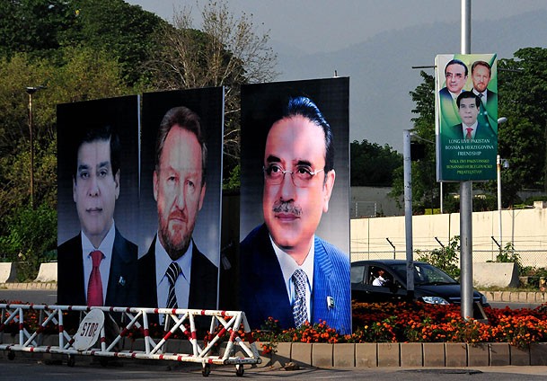 Plakati dobrodo&scaron;lice u Islamabadu