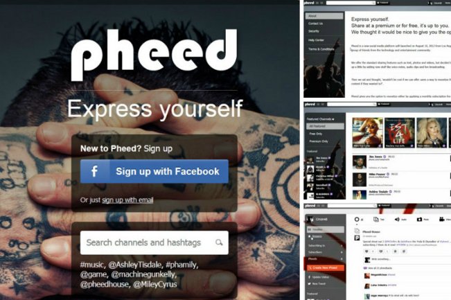 pheed - dru&scaron;tvena mreža