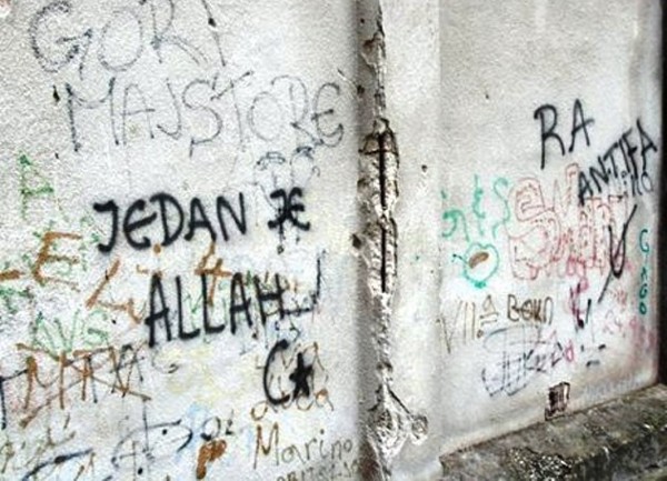 grafit u Mostaru