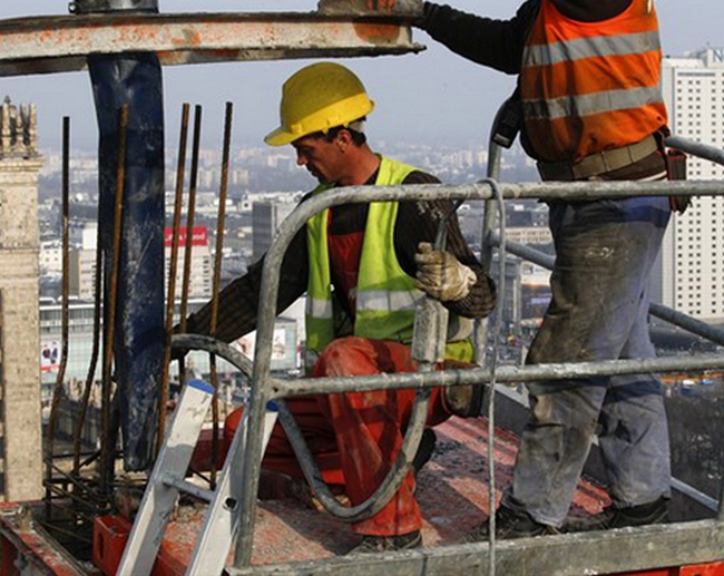 Radnici na građevini Radnici na građevini