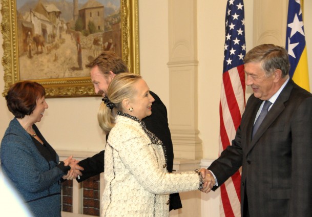Clinton i Ashton s članovima Predsjedni&scaron;tva BiH