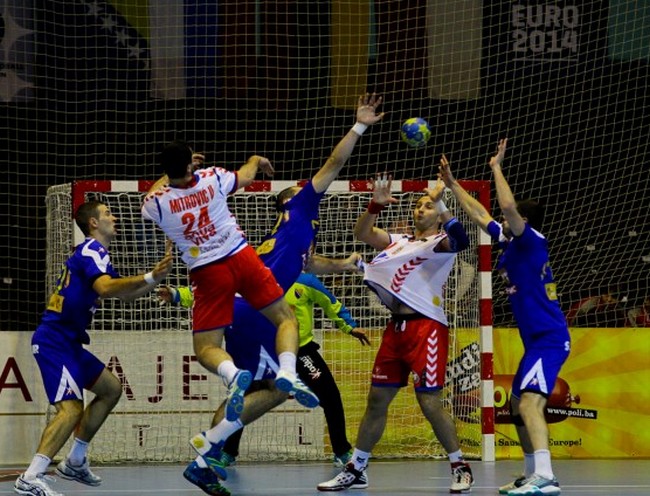 Rukometna reprezentacija BiH poražena od Srbije 21:24