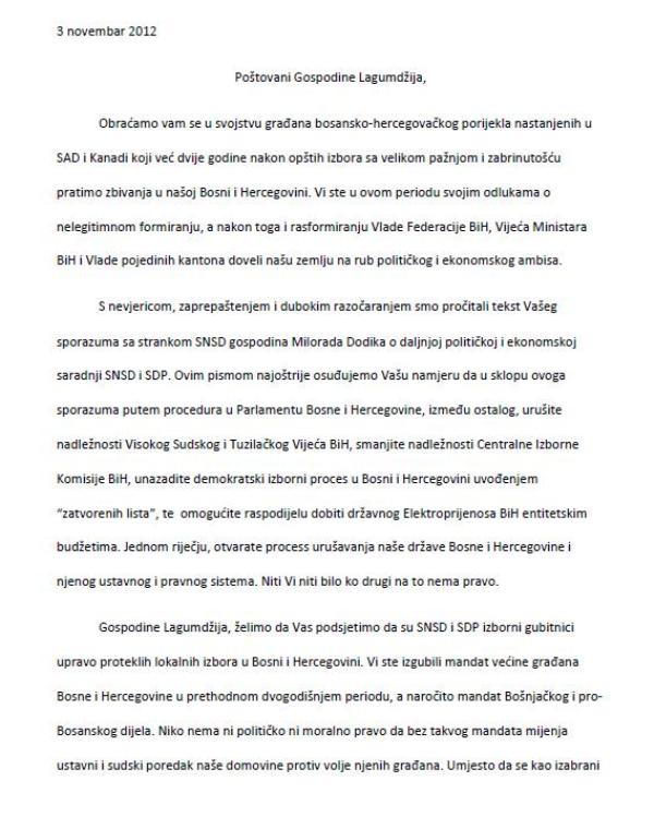 pismo Lagumdžiji iz SAD_1 pismo Lagumdžiji iz SAD_1