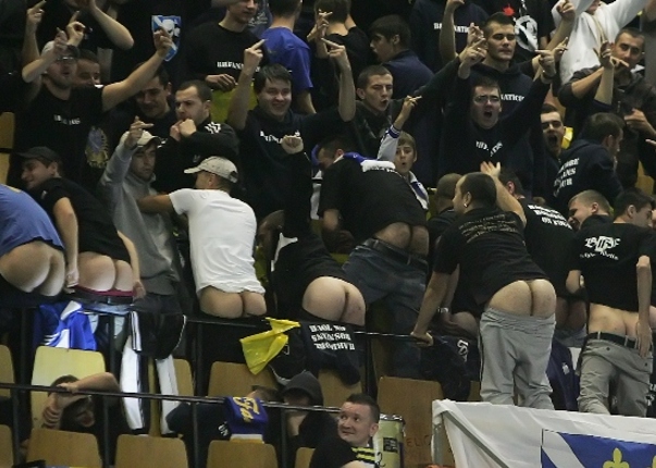 bh. navijači tokom rukometne utakmice sa Srbijom