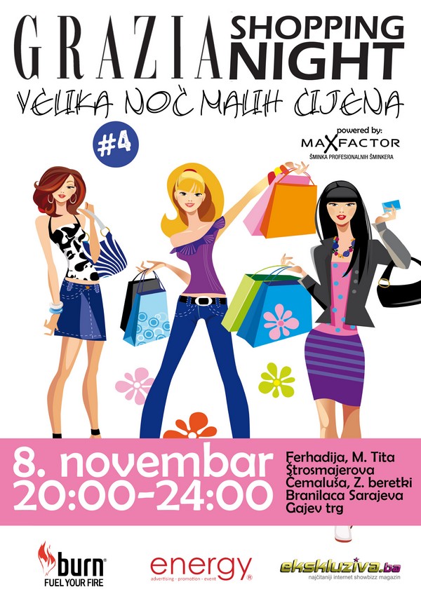 grazia shopping night 2012