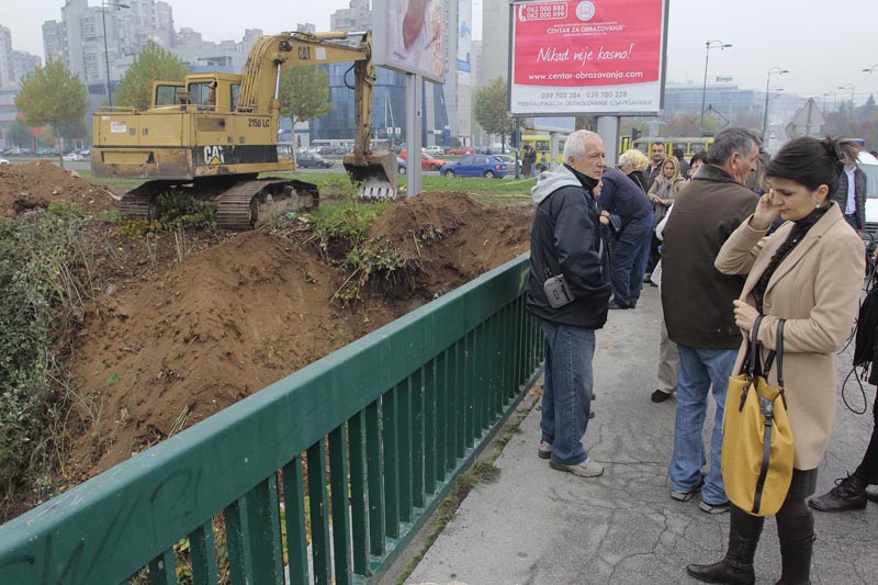 Na lokalitetu Bulevar Me&scaron;e Selimovića pronađeni posmrtni ostaci sarajevskih Srba?