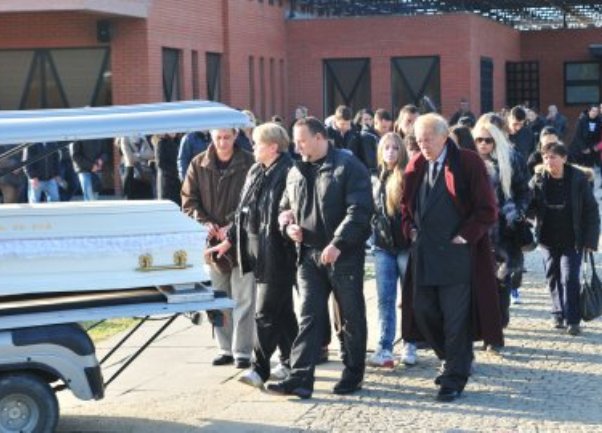 Sahrana Vladislave Červenko, foto: Blic