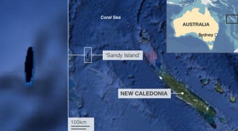 Sandy, ostrvo kojeg nema