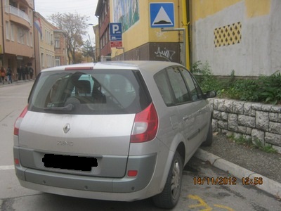 Nepo&scaron;tivanje parking mjesta za invalidna lica