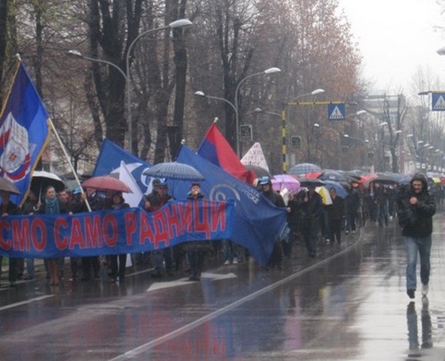Protesti sindikata u BL