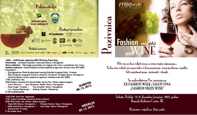 Fashion Meets Wine Fashion Meets Wine