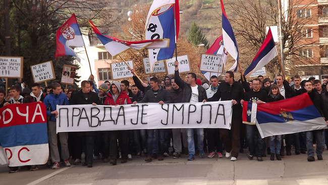 protestni skup u Foči