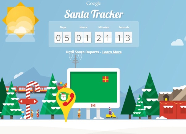 google santa tracker