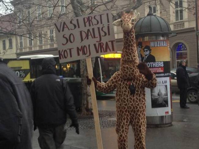 Protesti u Sloveniji - 2012