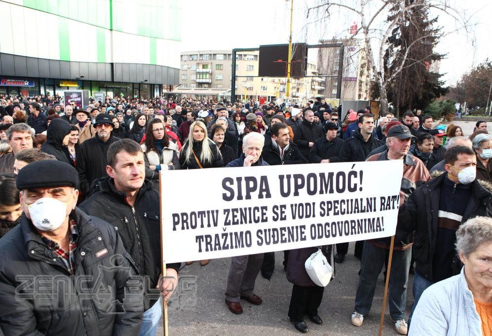 protesti protiv zagađenja u zenici