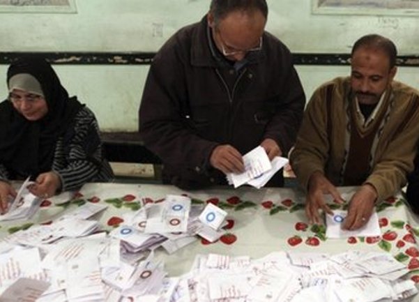 referendum u Egiptu - brojanje glasova