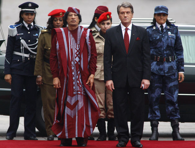 gadaffi stražari
