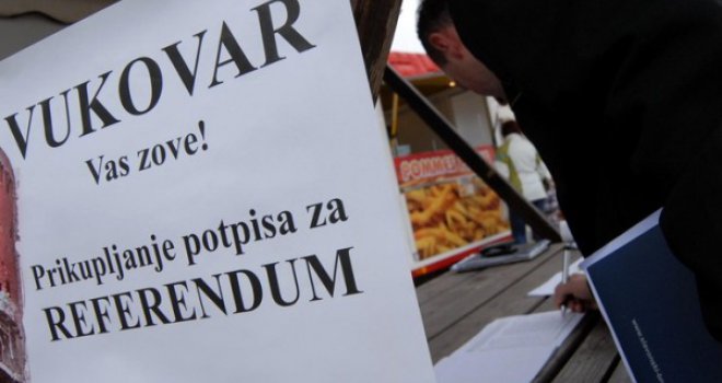 Srbija upućuje protestnu notu Hrvatskoj zbog zabrane ćirilićnih tabli u Vukovaru