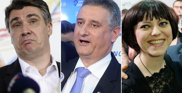 Milanović, Karamarko, Holy