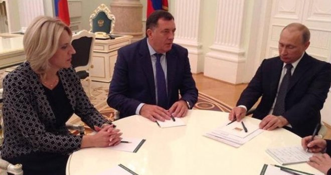 Dodik Moskvi obećao otcjepljenje RS-a i pripajanje Srbiji?!