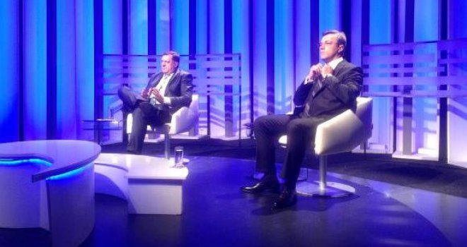 Teške međusobne optužbe kandidata za predsjednika RS: Pogledajte duel Dodika i Tadića!