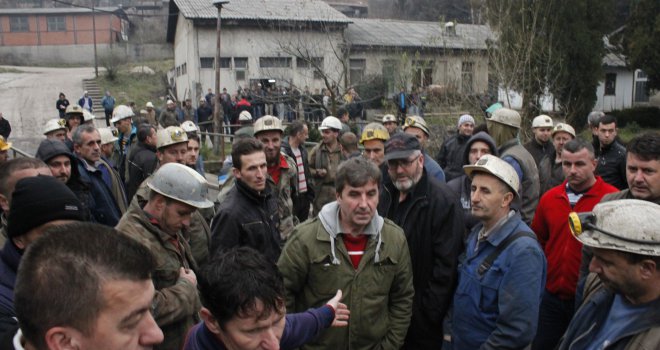Okončana drama u jami Stranjani: Uprava prihvatila zahtjeve rudara