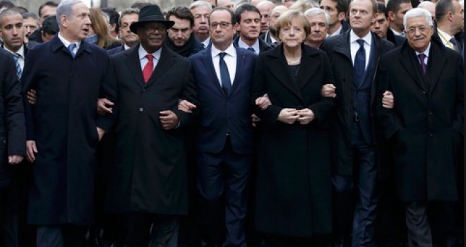  Svjetski lideri predvodili više od milion ljudi u šetnji protiv terorizma