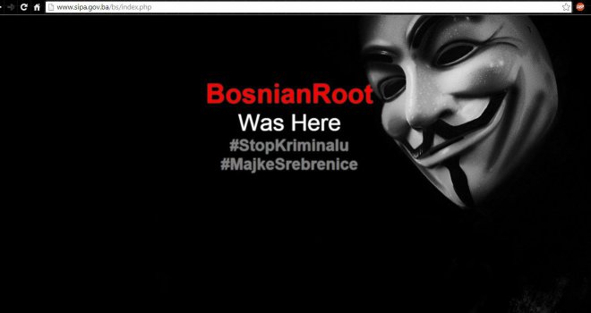 Hakeri oborili stranicu SIPA-e: Zubcu poručili da su uz Majke Srebrenice