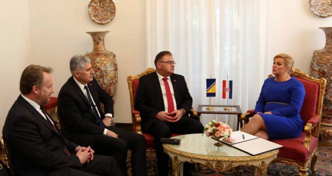 Hrvatska predsjednica dolazi u Sarajevo, a potom slijedi posjeta Beogradu