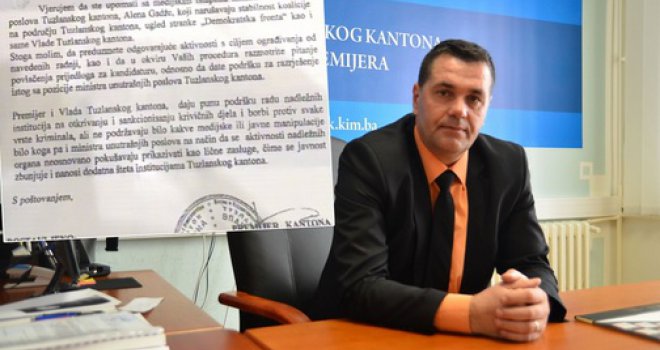 Dok Premijer TK-a traži smjenu ministra unutrašnjih poslova, radnici poručuju: Ne damo Alena Gadžu!