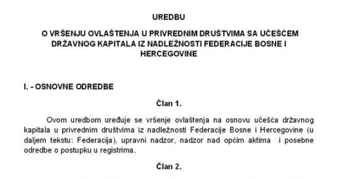 Lov na izborni plijen HDZ-a i SDA do zadnje marke: Šta krije uredba koja će dovesti do raspada Vlade FBiH?!