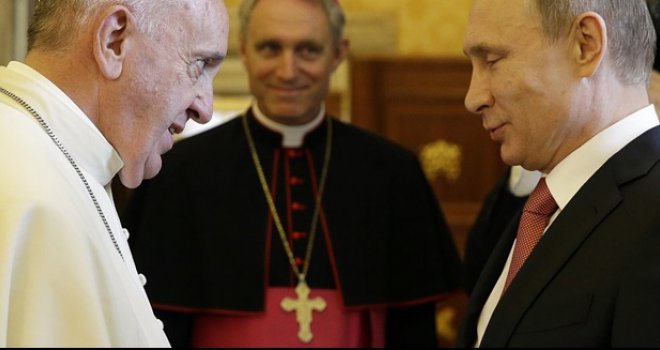 Nevjerovatni biseri Putina tokom susreta s papom: 'Bit ću potpuno iskren: ja sam bezgrešan, Bog me takvim stvorio'