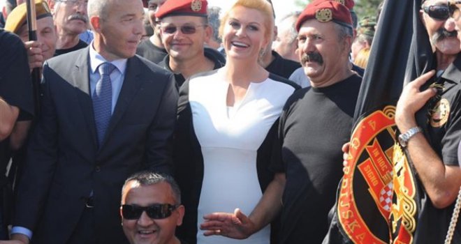 Grabar-Kitarović: Danas se sjećamo onih koji su slomili velikosrpsku politiku Miloševića i njegovih hrvatskih jataka