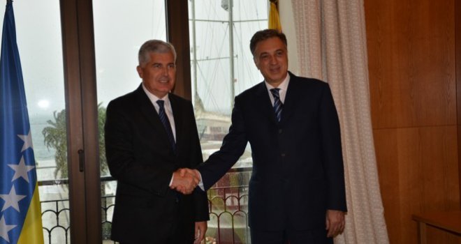 Čović se sastao s Filipom Vujanovićem: Dogovoreno potpisivanje Sporazuma o granici u Beču 26. augusta