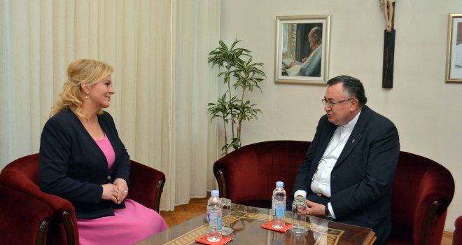 Puljić: Hrvatska predsjednica planira da stvori političko rješenje za sve građane BiH