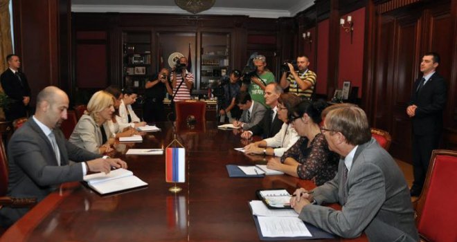 O čemu su razgovarale Željka Cvijanović i Maureen Cormack?