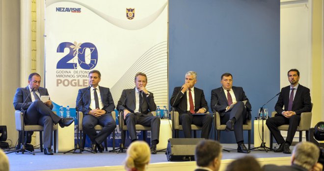 Dodik: 'Dejton je imao suštinsku grešku jer je dozvolio da BiH preživi', Izetbegović: 'Bošnjake podržavaju kršćani'